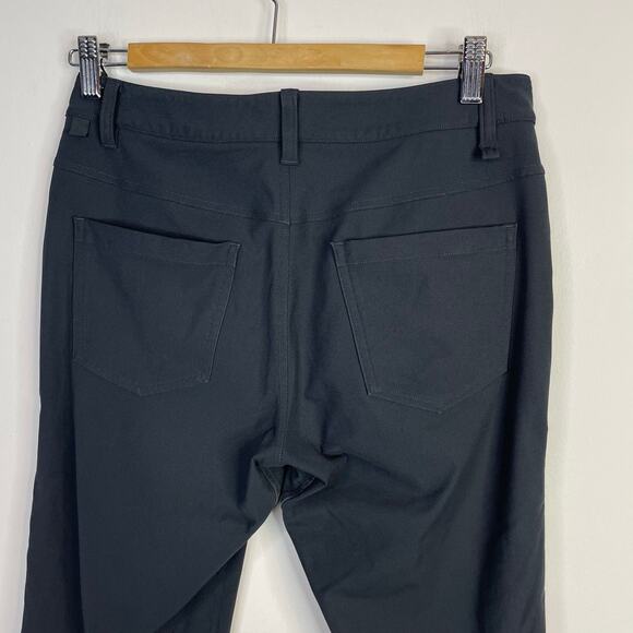Lululemon ABC Pant Slim Warpstreme Obsidian Gray Stretch 5 Pocket Pants mens 28 - Picture 11 of 17